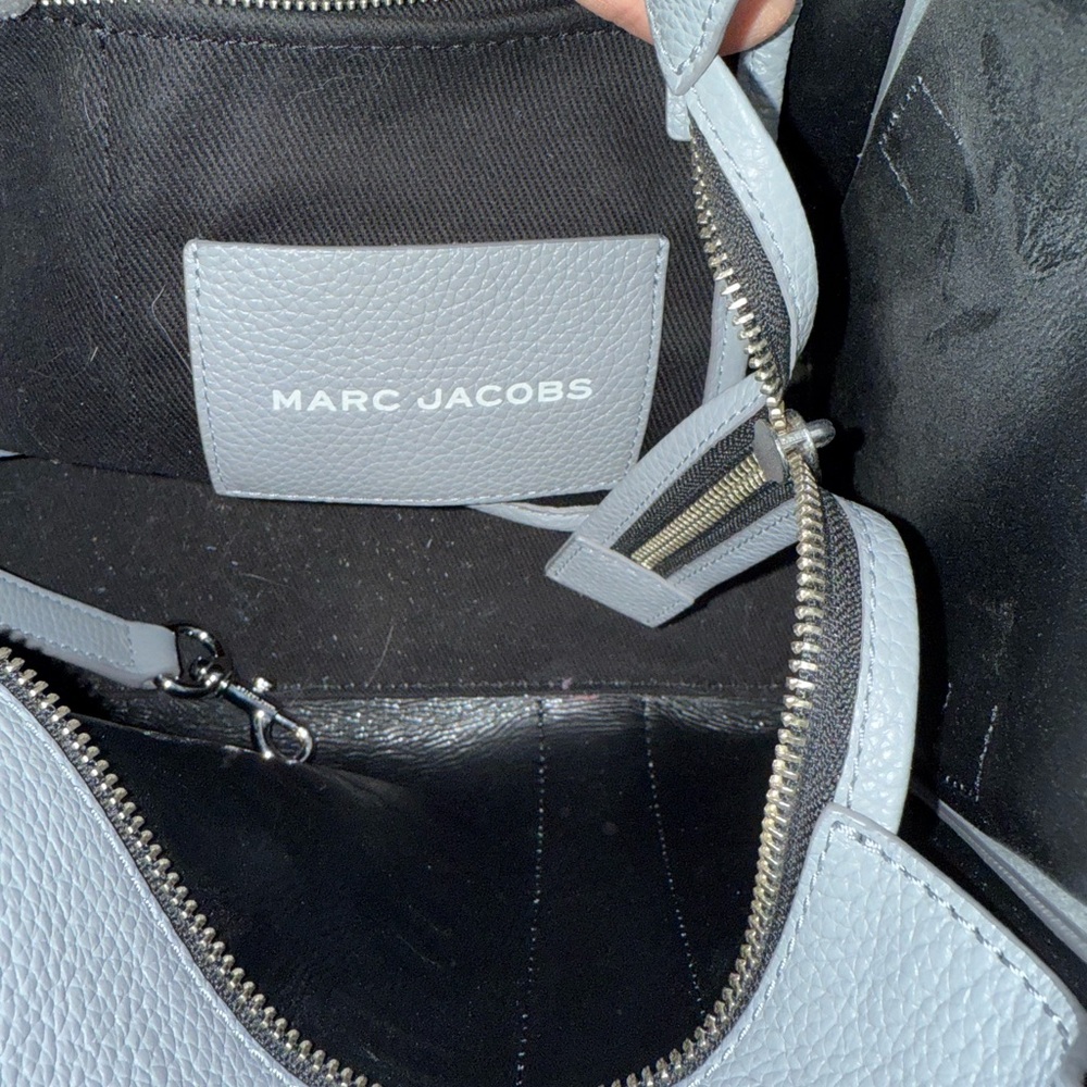 Marc Jacobs The Tote Bag Gray Leather Tote - Picture 5 of 5